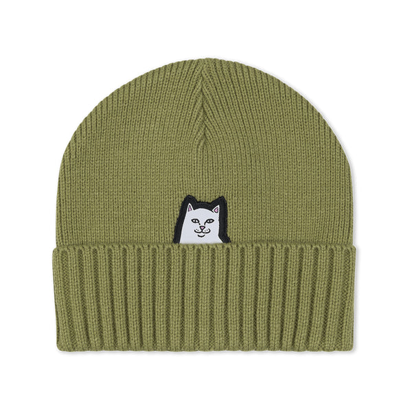 Ripndip Lord Nermal Beanie Bonnet - Light Forest - Streetart.fr